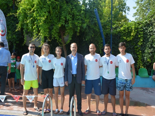 Geleceğin Milli Yüzücüleri Oğuzeli,nde yetişiyor.