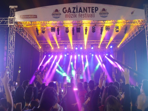 Gaziantep Müzik Festivali sona erdi. 