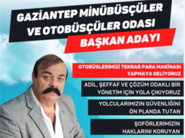  Güçlü Aday Kenan Öztürk Adaylığını Açıkladı