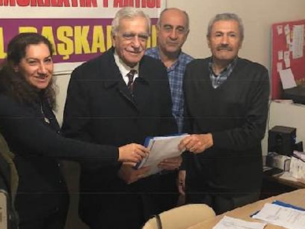 Ahmet Türk, HDP’den aday adayı odu