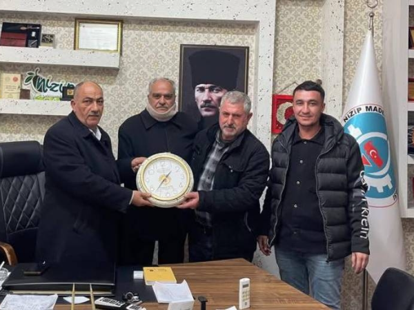 Nizip Madeni Sanatkârlar Odası Başkanı Hüseyin Kök’ten Üyelere Anlamlı Jest