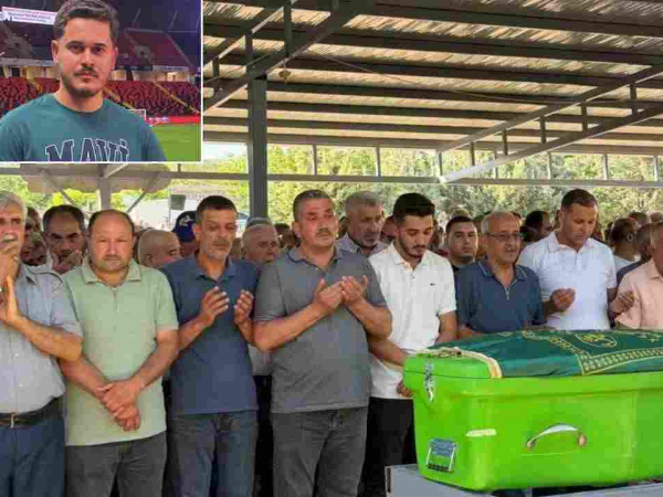 Gaziantep'te sınava giderken kazada ölen genç toprağa verildi