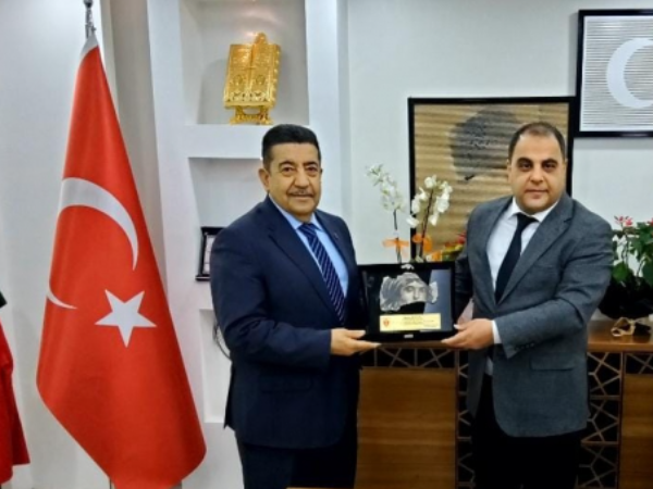 Gaziantep Amatör Spor Kulüpleri Federasyonu (ASKF) Başkanı Abdulkadir Gözegir, beraberindeki heyetle birlikte yeni görev