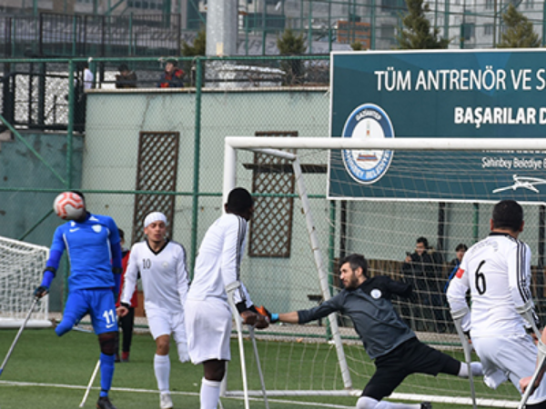 Şahinbey Ampute çıkışını sürdürüyor 5-0