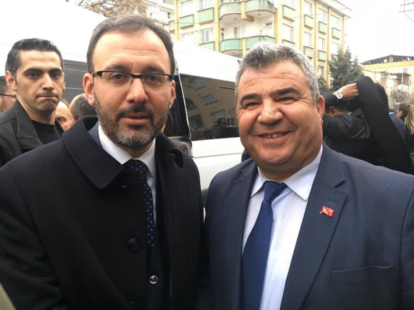 BAKAN KASAPOĞLU; TÜM SPOR ADAMLARI GENEL BAŞKANI VAKIF DEMİR İLE GÖRÜŞTÜ