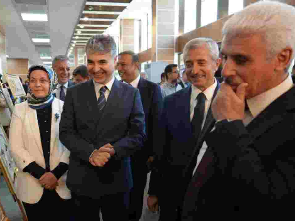 Gaziantep Adliyesi’nde resim ve el sanatları sergisi açıldı